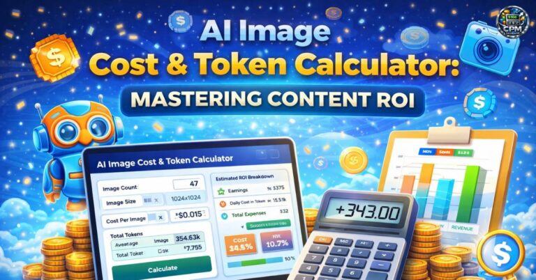 AI Image Cost Calculator Forecast Token Spend & ROI (2026)