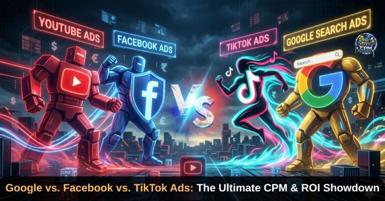 Google vs. Facebook vs. TikTok Ads The Ultimate CPM & ROI Showdown