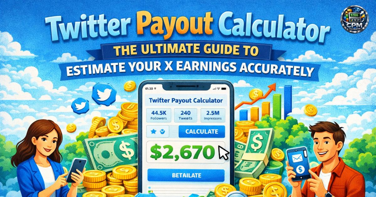 Twitter Payout Calculator: The Ultimate Guide to Estimate Your X Earnings Accurately