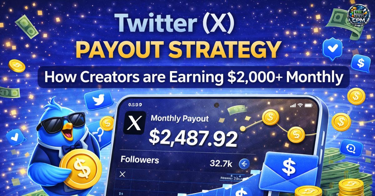 Twitter (X) Payout Strategy: How Creators are Earning $2,000+ Monthly in 2026